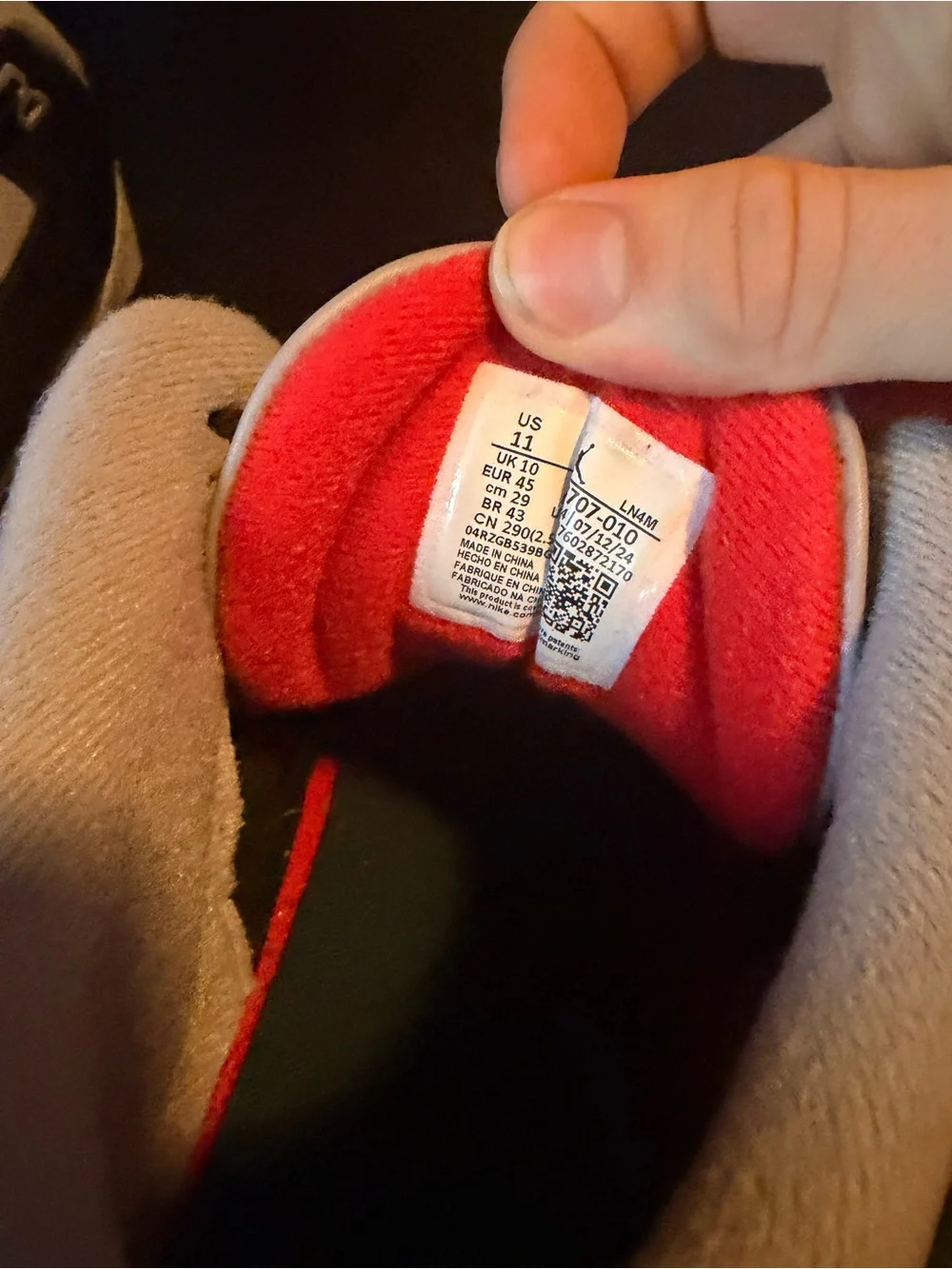 Jordan 3 black cement